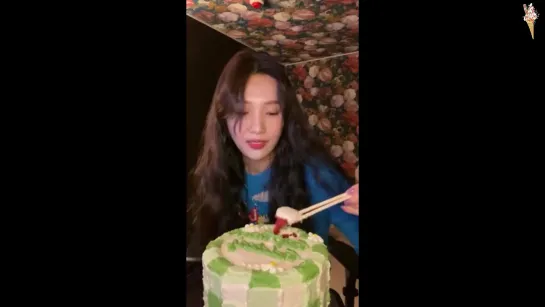 200903 JOY Birthday Instagram Live (рус.саб)