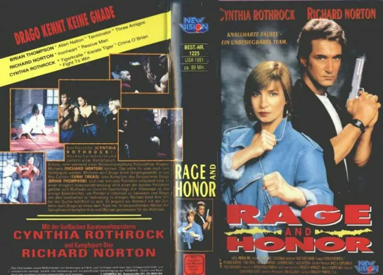 Честь и ярость / Rage and Honor (1992).