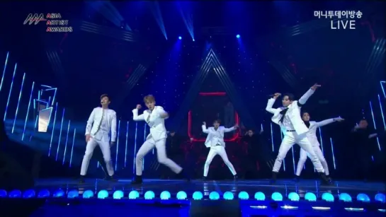 B.A.P - Skydive @ 2016 Asia Artist Awards 161116