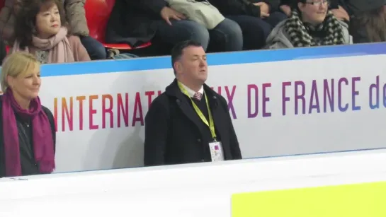 Brian Orser - Evgenia Medvedeva - Internationaux de France 2018