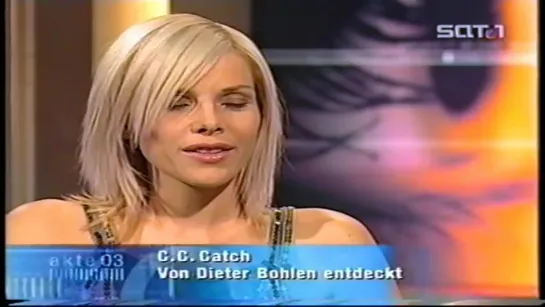 C.C.Catch - reportage,Interview - SAT 1 - Akte3 . 2003