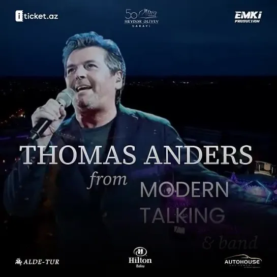 Thomas Anders in Heydar Aliyev Palace  - 14.10.2023