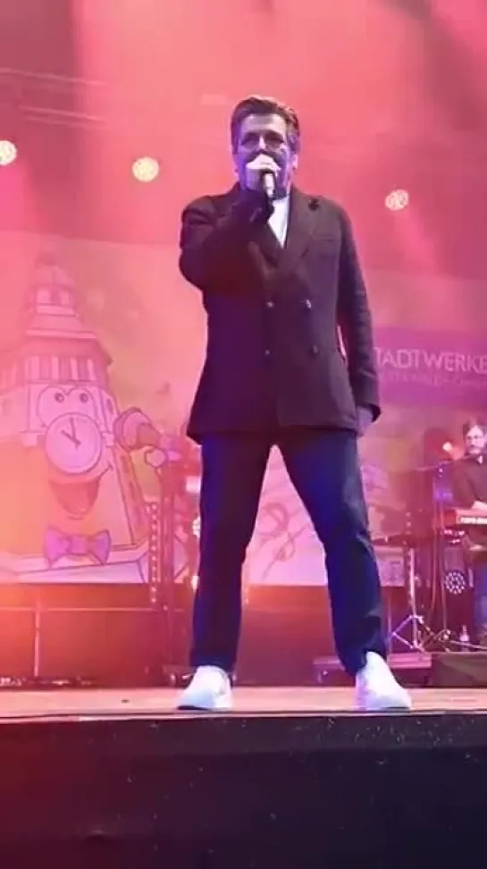 Thomas Anders on Sängerstadt Finsterwalde, 27.08.2022 🎶🎤🌧