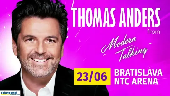 Thomas Anders & Modern Talking Band 23.06.2022 v Bratislave