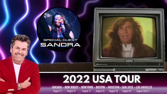 Thomas Anders & Sandra 2022 - USA Tour (Promo Clip)