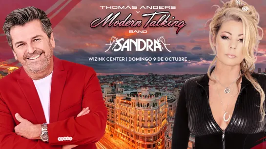 Thomas Anders & Modern Talking Band y Sandra en Madrid! Live In Concert - WiZink Center, Madrid, Spain, 09.10.2022