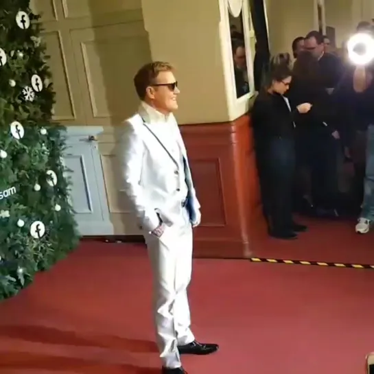 Dieter Bohlen beim "Facebook Weihnachtskonzert 2019" in der Hamburger Laeiszhalle