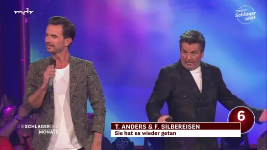 Platz 6: Thomas Anders & Florian Silbereisen - Top Ten, Die Schlager des Monats Februar, MDR, 05.03.2021