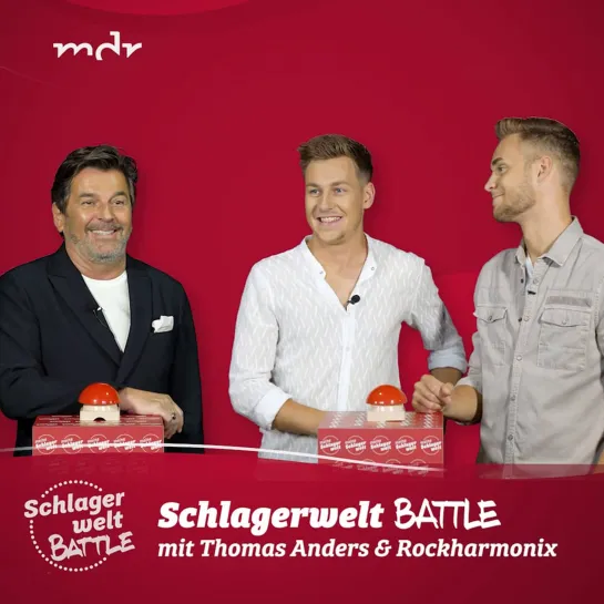 Thomas Anders vs. Rockharmonix im Schlagerwelt-Battle (MDR, Meine Schlagerwelt, Schlagerchance in Leipzig, 16.10.2020)