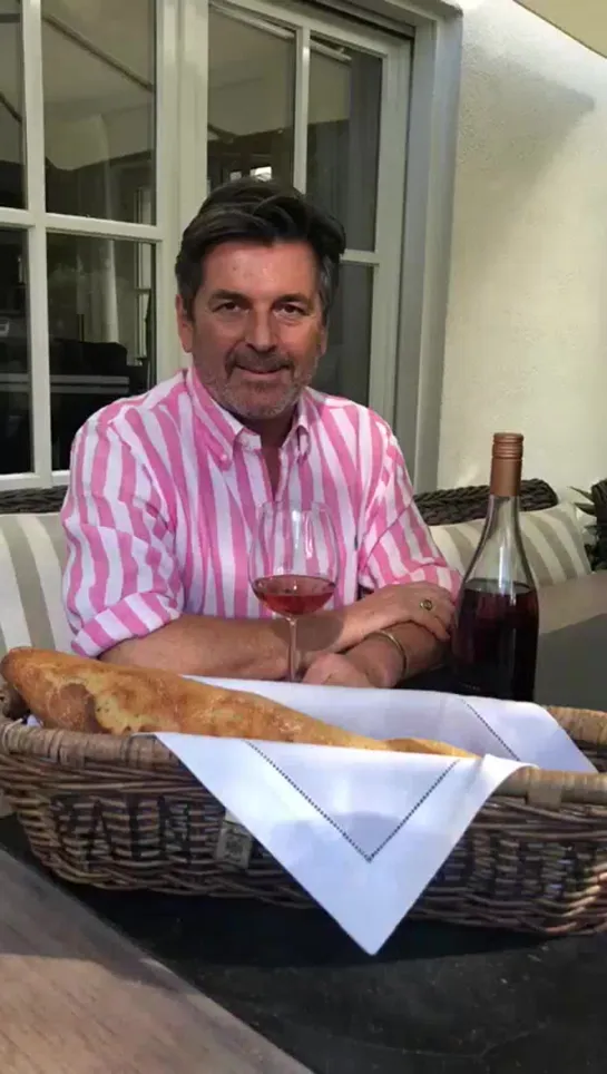 Thomas Anders in einer Weingutwerbung Deutschen Wein St.Antony, Koblenz, 06.09.2020