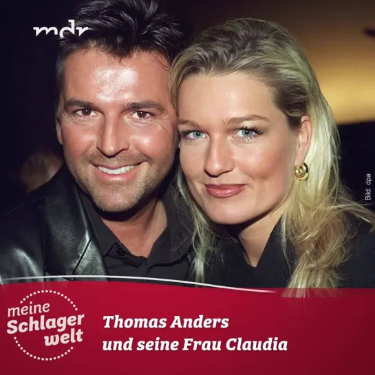 Thomas Anders und seiner Claudia zur Porzellanhochzeit