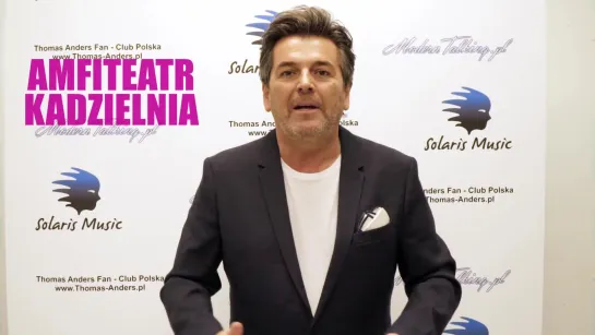 Thomas Anders zaprasza na koncert w Kielce, Poland, 23.06.2019