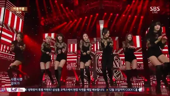 141228 AOA - Like a Cat @ SBS Inkigayo