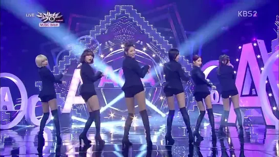 141212 AOA - Like a Cat @ KBS2 Music Bank -  Goodbye Stage