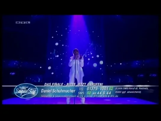 Daniel Schuhmacher - Anything but Love (RTL, DSDS - Das große Finale, 09.05.2009) MTW