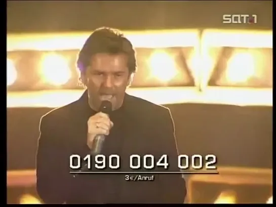 Thomas Anders - Independent Girl (SAT.1, Charity-Gala, Hand In Hand For Children, 22.11.2003) MTW