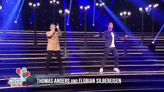 Thomas Anders & Florian Silbereisen mit Miguel Gaspar (ARD, Das große Schlagerjubiläum!, 24.10.2020) MTW