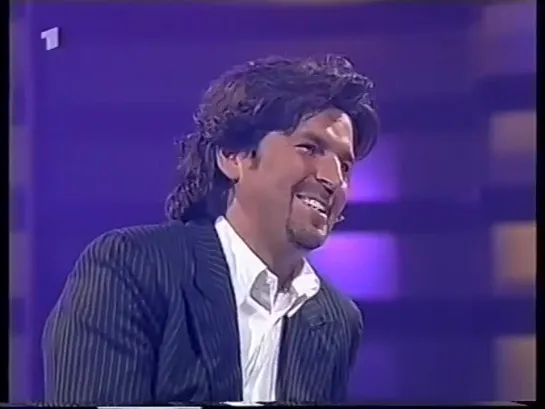 Thomas Anders on Samstagabendshow mit Thomas Elstner (ARD, Was passiert, wenn…?. 18.01.2003) MTW