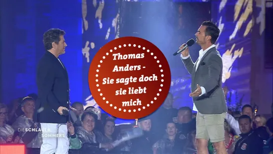 Thomas Anders & Florian Silbereisen -Sie Sagte Doch, Sie Liebt Mich /"Die Schlager des Sommers"  10.08.2019 /