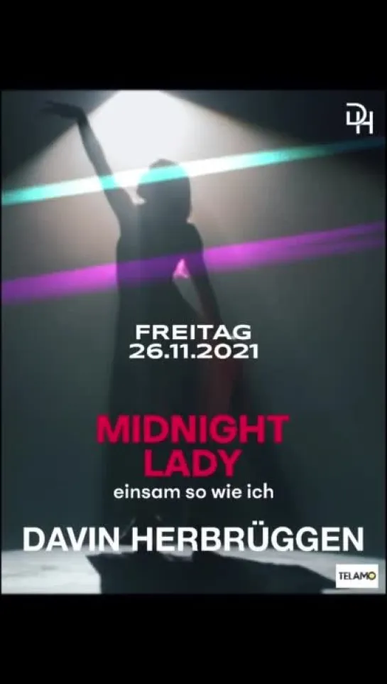 Davin Herbrüggen - Midnight Lady (TELAMO, TV-Spot, Freitag, 26.11.2021)