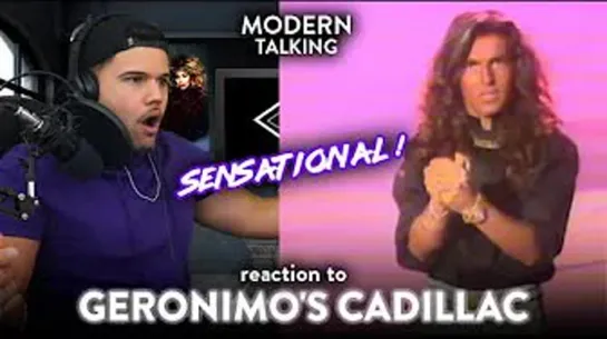 First Time Reaction Modern Talking - Geronimo's Cadillac (AN 80s GEM!) | Dereck Reacts