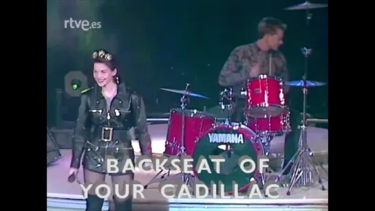 C.C. Catch - Backseat Of Your Cadillac (RTVE, Rockopop, 21.01.1989) MTW