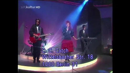 C.C.Catch - Are You Man Enough (ZDF-Hitparade, 24.06.1987) MTW