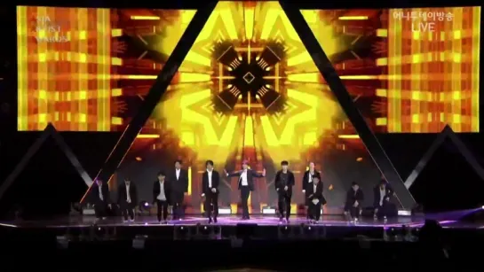 Super Junior - Black Suit @ 2017 AAA • Asia Artist Awards 171115