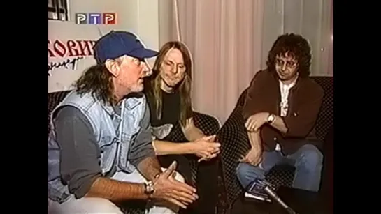 Deep Purple в Москве 1998 Интервью