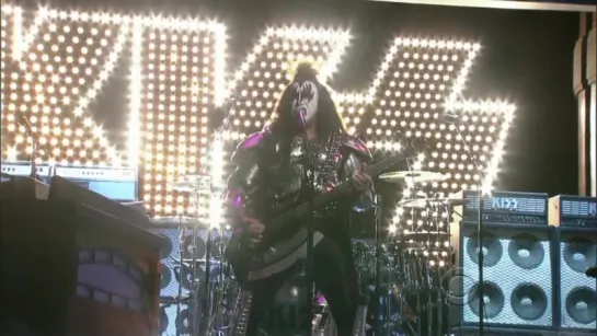 Kiss - Modern Day Delilah (Late Show With David Letterman 06.10.2009)