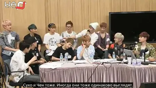 [VIDEO] 130808 EXO @ Boom's Youngstreet Radio | RUS SUB