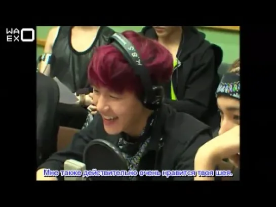 [VIDEO] 130530 EXO Cut @ Kiss The Radio | RUS SUB