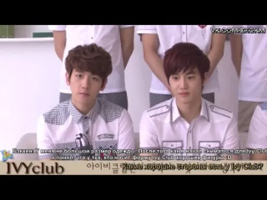 [VIDEO] 130326 EXO-K & Kim You-Jung Interview @ Ivy Club | RUS SUB