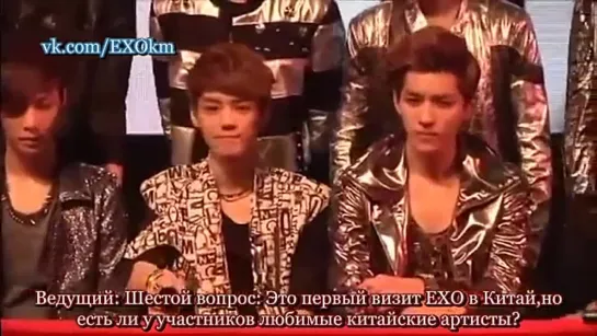 [VIDEO] 120401 EXO @ Debut Showcase - PressCon | ENG SUB