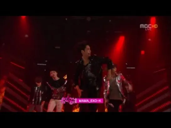 [VIDEO] 120519 EXO-K - MAMA @ Show! Music Core