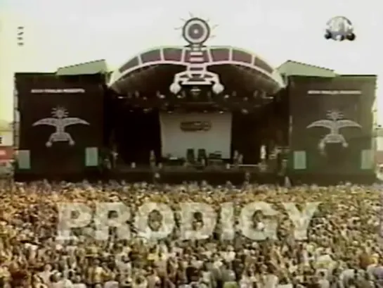 The Prodigy Live Phoenix Festival 1996 Complete Set Rare