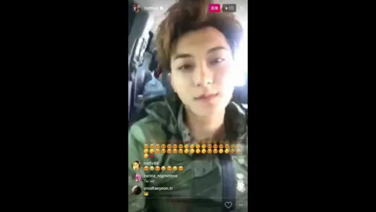 [VIDEO] 170224 Tao @ Live on Instagram