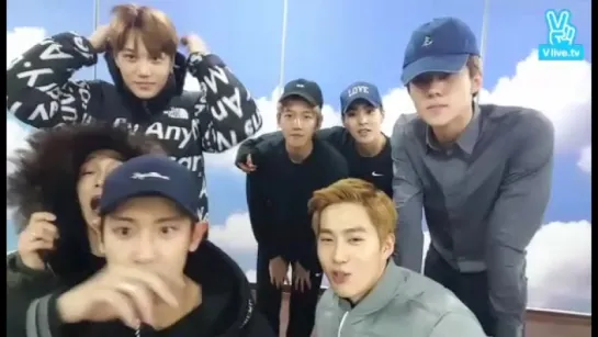 [VIDEO] 151209 EXO @ V APP LIVE