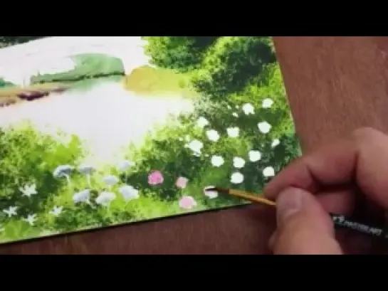 Alberto Grollo. Acoustic World. How to paint view in watercolor Part 3