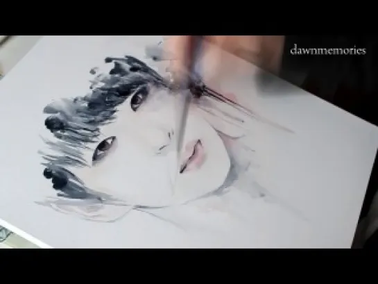 Leo-Taekwoon of VIXX [Watercolor Painting]