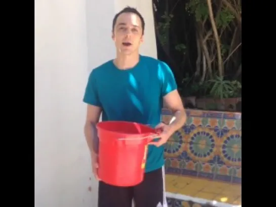 ALS Ice Bucket Challenge Jim Parsons