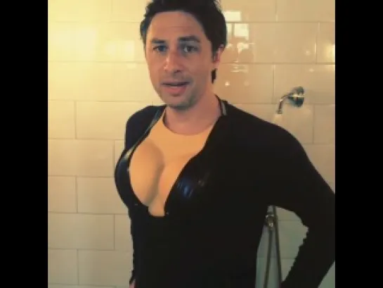 Zach Braff ALS Ice Bucket Challenge