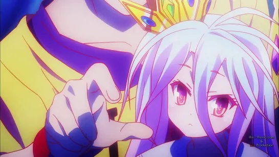 Игра на выживание / Нет игры - нет жизни / No Game No Life  - HD 720p - 8 серия (loster01 and Emeri) [LE-Production]