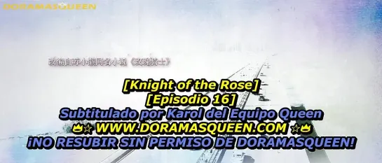 KNIGHT OF THE ROSE cap 16