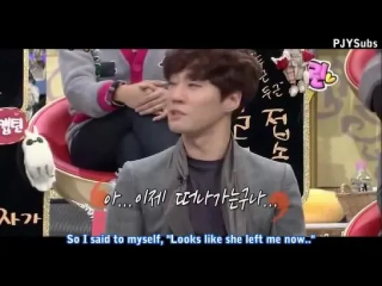 [Eng Sub] 120110 Strong Heart - Lee Chun Hee Talks About Jiyeon