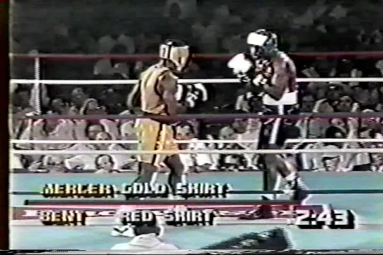 1988, July - Ray Mercer vs. Michael Bentt (amateur)