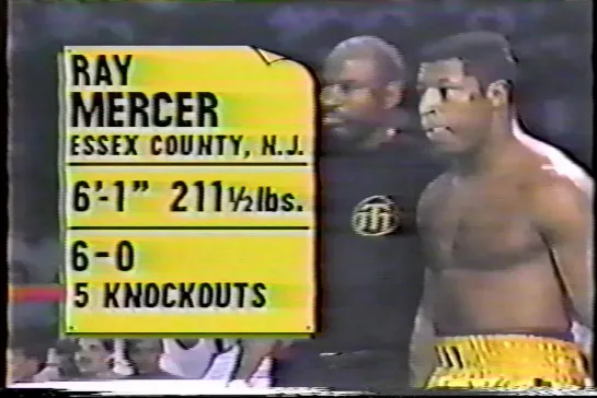 1989-08-15 Ray Mercer - Tracy Thomas