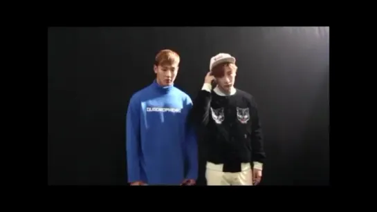 [VK]  [30.10.2015] Monsta X на съёмках @ Vogue girl Korea