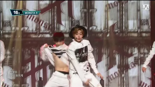 [VK] [21.05.15] Monsta X - Trespass @ M! Countdown