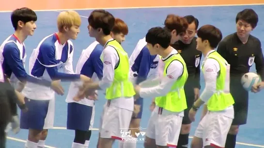 [FANCAM] 150201 Xiumin Focus @ MBC Idol Star Athletics Championship